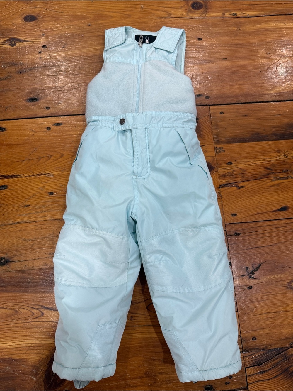 Spyder Pale Blue Kids Insulated Snow Bib Overalls Snow suit size 4T